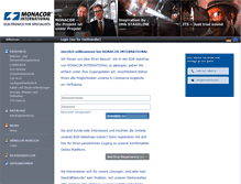 Tablet Screenshot of monacor-webshop.de