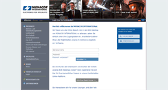 Desktop Screenshot of monacor-webshop.com